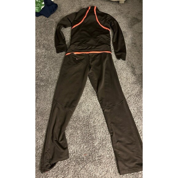 Nike brown and orange zip up vintage y2k set - Picture 8 of 10